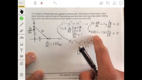 Image result for Calculus Ladder Problems