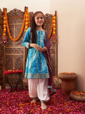 Buy Cherry & Jerry Girls Printed Kurta and Salwar with Dupatta (Set of ...