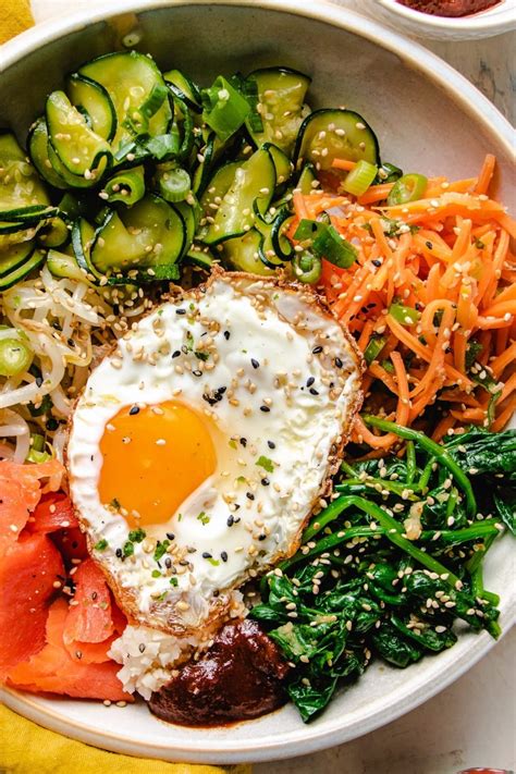 Vegetarian Bibimbap Recipe (Korean Rice Bowl) | I Heart Umami®