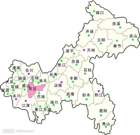 重庆地图全图大图 (第1页) - 图观天下 百奇网