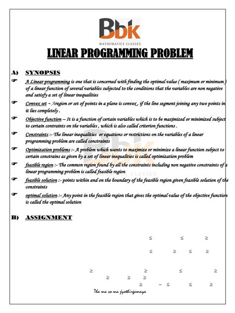Assignment Problem in LPP 的图像结果