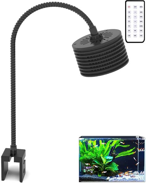 Buy Lominie Clip on Aquarium Light Led Fish Tank Lights Reef Lights for ...