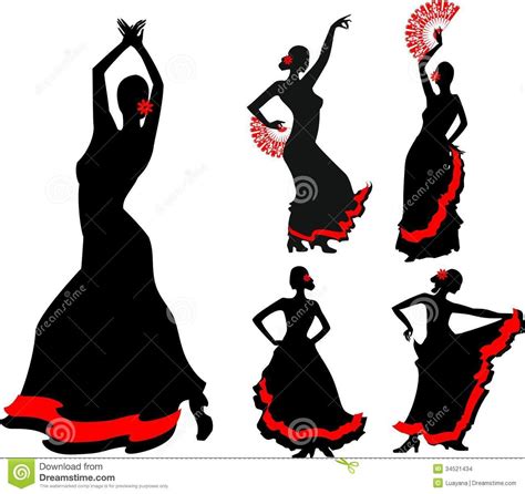 Flamenco Stock Illustrations – 10,508 Flamenco Stock Illustrations ...