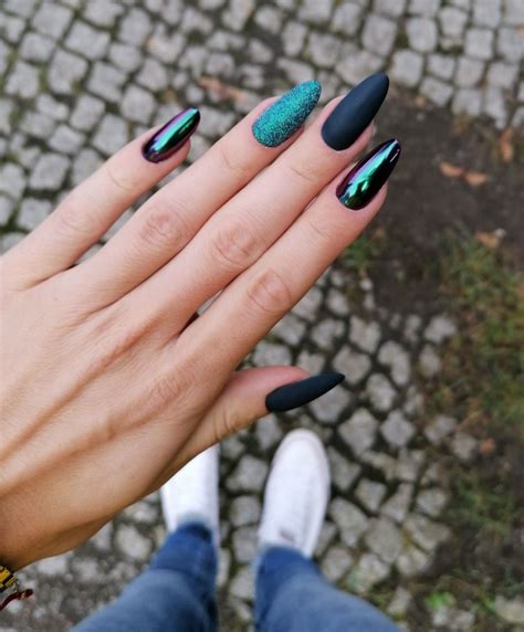 23 dark teal nails ideas to steal this month nail designs daily – Artofit