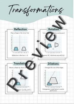 Image result for Transformations Poster Geometry