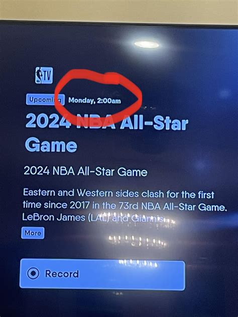 Why is the NBA All-Star Game starting at 2AM? : r/fuboTV