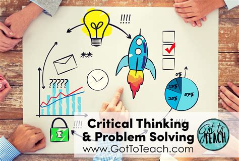 Looking for ideas to incorporate critical thinking and problem solving ...