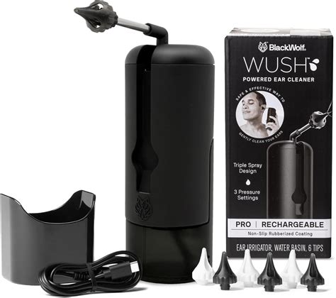 Wush Pro By Black Wolf- Deluxe Water Powered Ear Cleaner- Safe ...