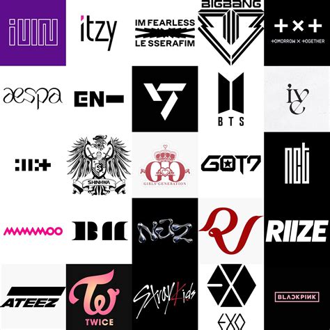 Kpop Company Logo