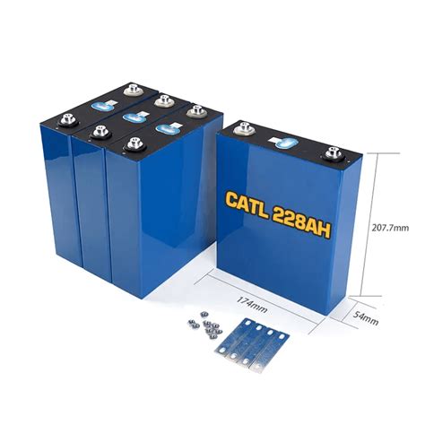 CATL 230Ah 228Ah 3.2V Lifepo4 ਸੋਲਰ ਬੈਂਕ ਐਨਰਜੀ ਸਟੋਰੇਜ ਲਈ ਪ੍ਰਿਜ਼ਮੈਟਿਕ ...