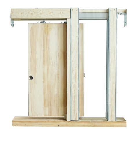 Amazon.com: DIYHD 42X80in Pocket Door Frame Kit,Sliding Hidden Pocket ...