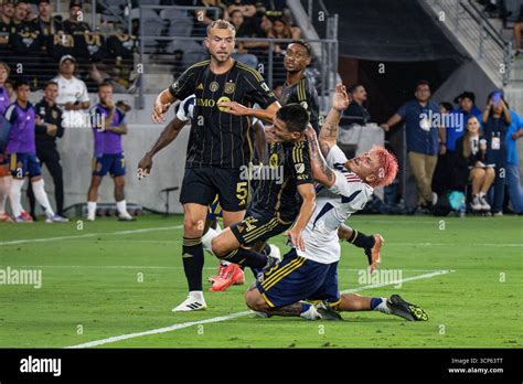 Real Salt Lake midfielder Diego Luna (8) fouls LAFC defender Sergi ...