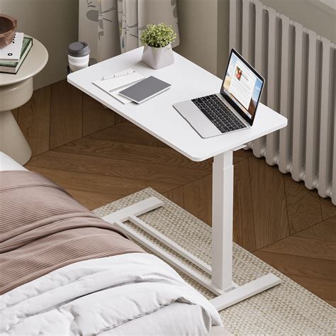 Inbox Zero Kristee Adjustable and Movable Overbed Table with Hidden ...