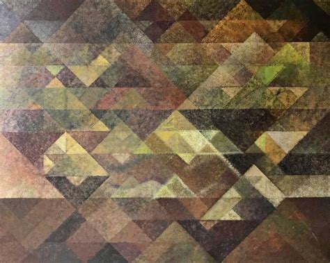 "Untitled 8": Light Brown Acrylic Painting by Mansi Palshikar – ArtZolo.com