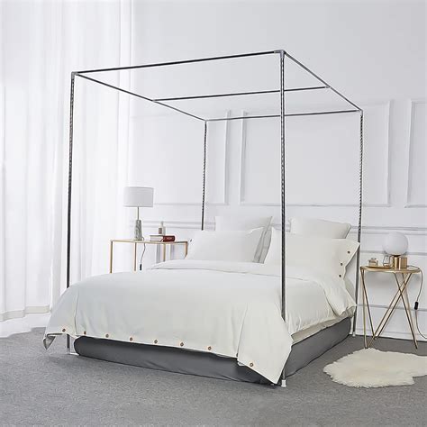 Canopy Bed King Frame at Linda Redmon blog