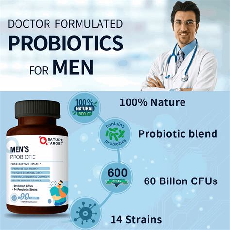 Best Probiotic Supplement for Men's Health – Nature Target