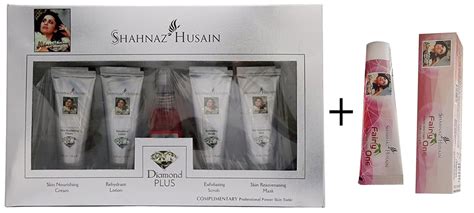Shahnaz Husain Diamond Skin Revival Facial Kit with Fairy One Natural ...