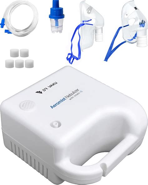 DR VAKU® Aeromist Nebulizer with intelli- Q Portable Low Noise ...