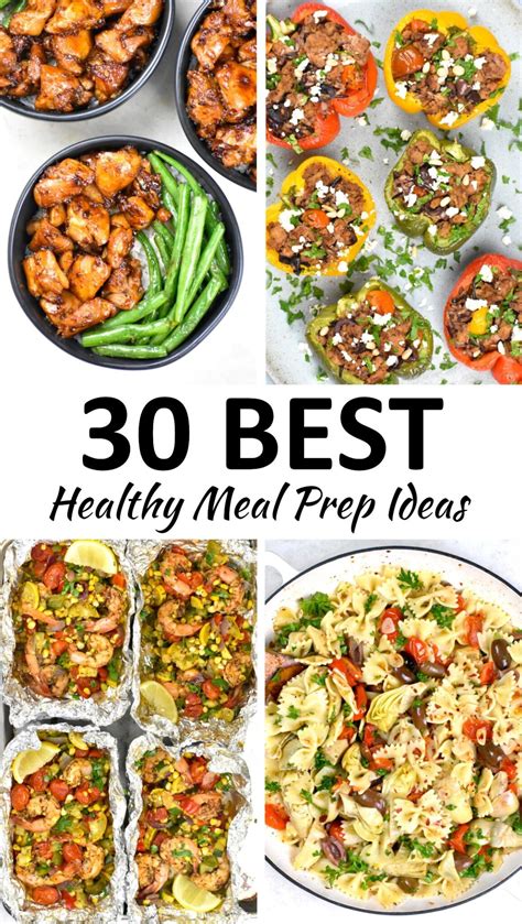 The 30 BEST Healthy Meal Prep Ideas for Weight Loss - GypsyPlate