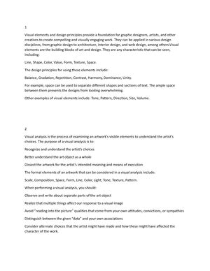 Chapter 4 Assignment 1. covers section 1 and section 5 in the book and ...