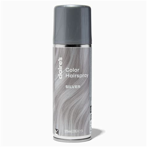 Claire’s + Silver Metallic Color Hairspray