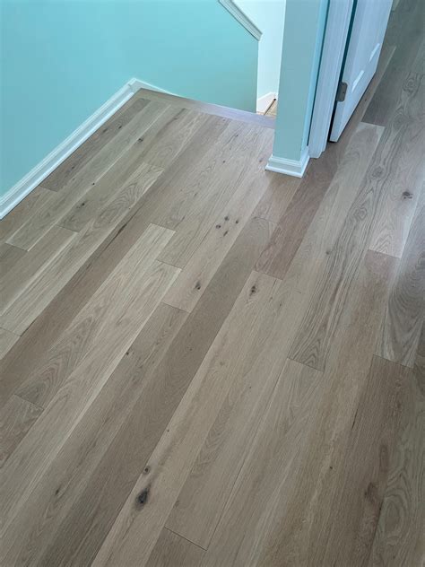 5" Wide Oak Flooring Install and Refresh Stairway in Ponte Vedra Beach.