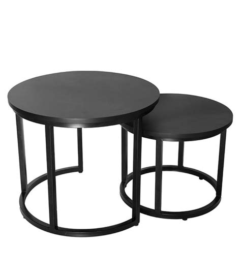 Twin tables Set - Black – htohshop