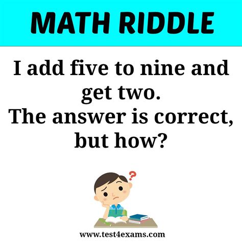 Funny Math Riddles With Answers