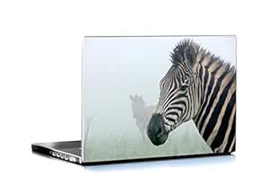 ISEE 360® Laptop Skin Cover Laminated Zebra Animals Stickers and Free ...