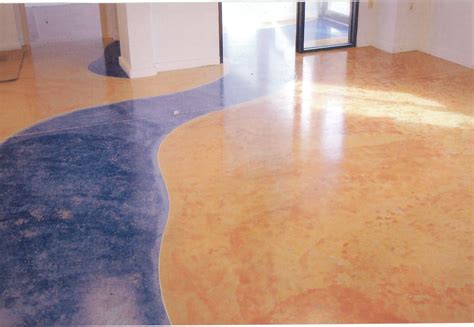 staining concrete floor patterns | Concrete stained floors, Stained ...