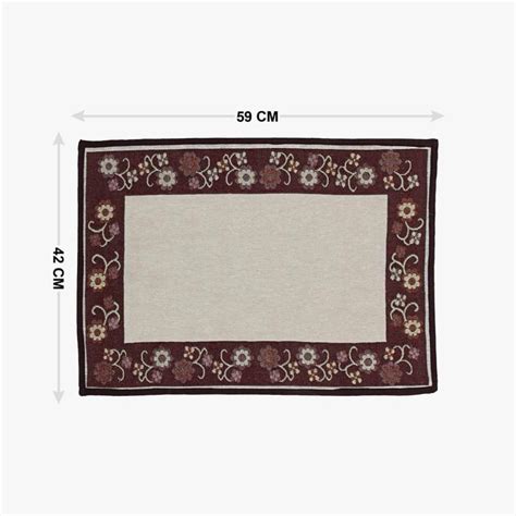 Buy Floral Creepers Kitchen Mat from Home Centre at just INR 249.0