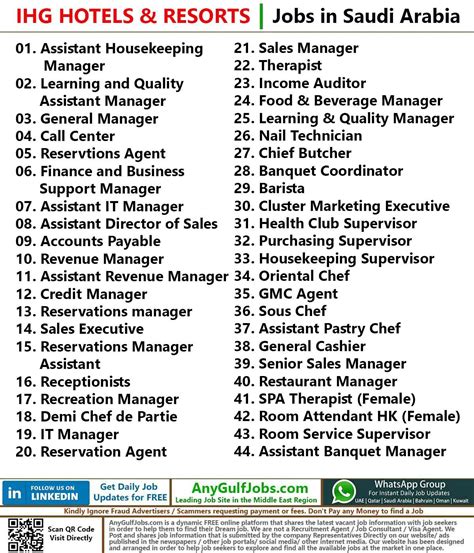 IHG HOTELS & RESORTS Jobs | Careers - Saudi Arabia - 2023