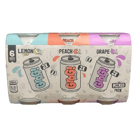 Grog! Shochu, Vodka & Soda Mixed 6 Pack 330mL Cans (New) - Thirsty ...