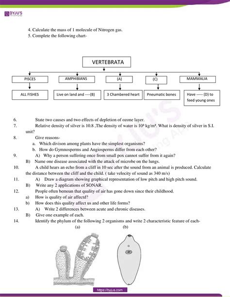 Image result for Sample Paper Class 9 Science
