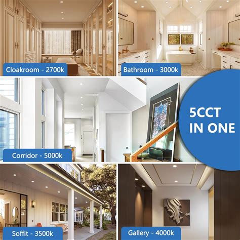 CycevSun 3 Inch Recessed LED Lights with Night Light, India | Ubuy