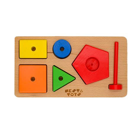 Montessori Stacker Shape Sorter – Popup Kids