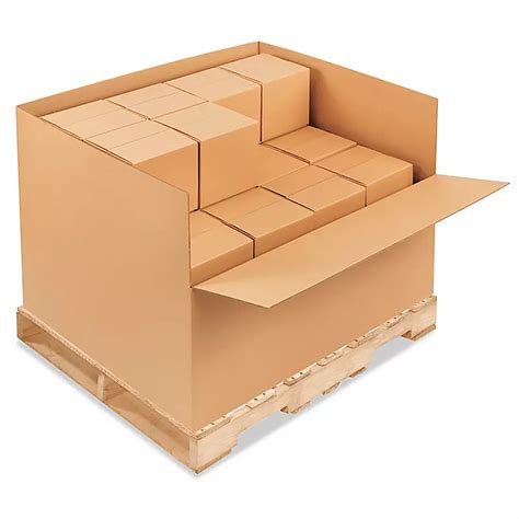 48 x 40 x 36" 51 ECT Double Wall Easy Loader Box Kit S-4812 - ULINE