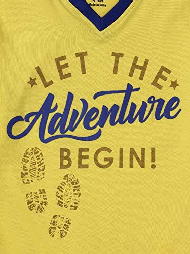 Buy Cub McPaws Boys Yellow T-Shirt | Cotton | 4-12 Years | Long Sleeve ...