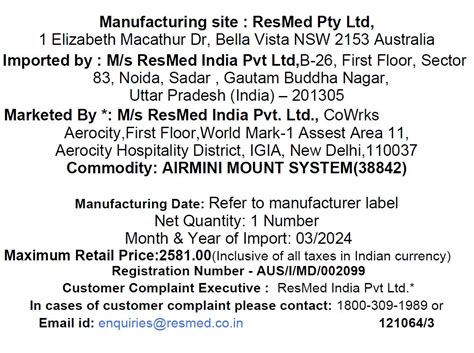 AirMini™ Mount System – Resmed India