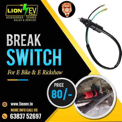 Ride Safely: The Importance of Brake Switches for E-Bikes and E-Ricksh ...