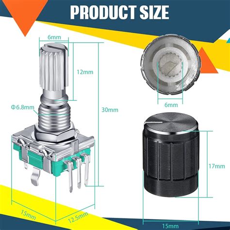 Konohan 10 Pcs 360 Degree Rotary Encoder Code Switch India | Ubuy