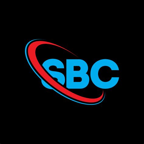 logotipo de sbc. carta sbc. diseño del logotipo de la letra sbc ...