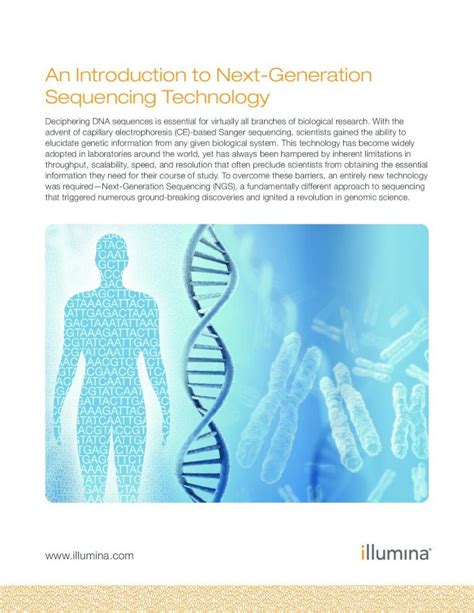 Next Generation Sequencing Introduction 的图像结果