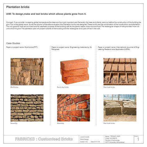 Plantation Bricks | CEPT - Portfolio