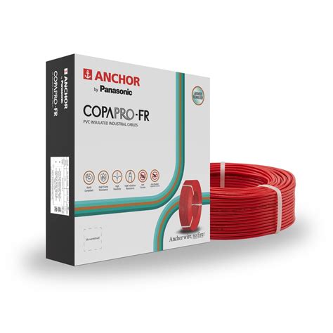 Anchor by Panasonic 4 mm COPAPro FR Electrical Wire, 90 Meter Fire ...