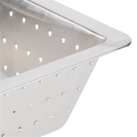 Stainless Steel Floor Sink Basket 10" x 10" x 3" - Drain-Net Technologies