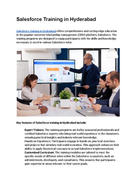 Salesforce course in Hyderabad PDF - Salesforce Training in Hyderabad ...