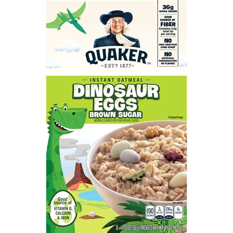 Dinosaur Eggs Oatmeal