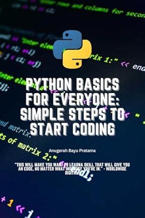Python Basics for Everyone: Simple Steps to Start Coding: Learn Python ...