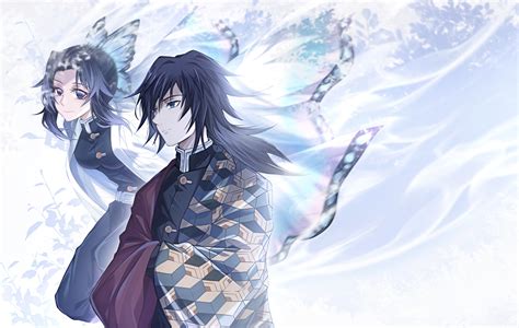 Demon Slayer Giyuu and Shinobu HD Wallpaper by 333